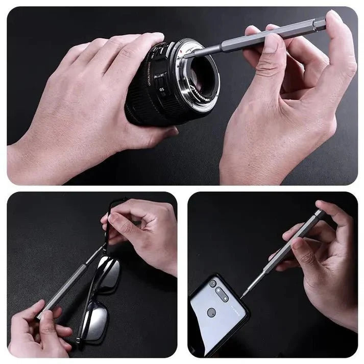 24‑in‑1 Compact Screwdriver Kit | High‑Precision Bits for Gadgets & Devices - Saadiq.pk