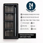 24‑in‑1 Compact Screwdriver Kit | High‑Precision Bits for Gadgets & Devices - Saadiq.pk
