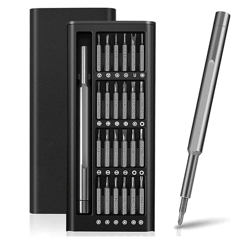 24‑in‑1 Compact Screwdriver Kit | High‑Precision Bits for Gadgets & Devices - Saadiq.pk