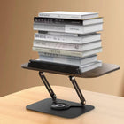 Adjustable 360° Rotating Book Stand for Reading in Bed – Hands-Free Book Holder