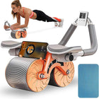Power Core Ab Roller Kit – Home Gym Fitness Wheel with Digital Timer