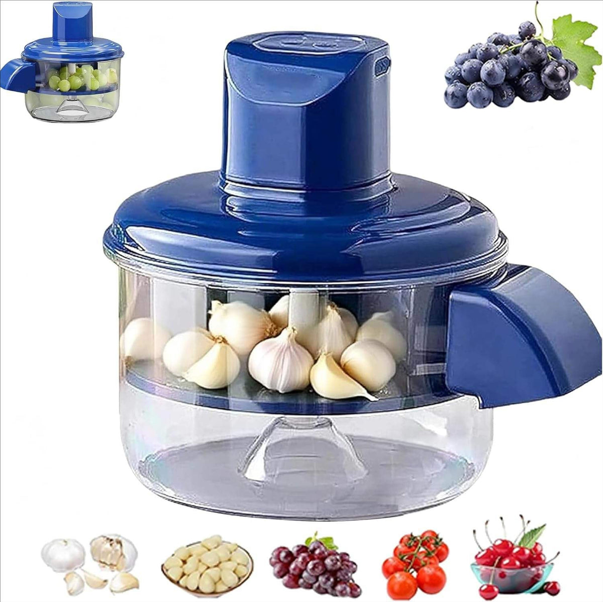 Automatic one-touch fruit peeler with bowl - Saadiq.pk