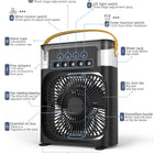 Air cooler desk fan with mist spray - Saadiq.pk Pakistan