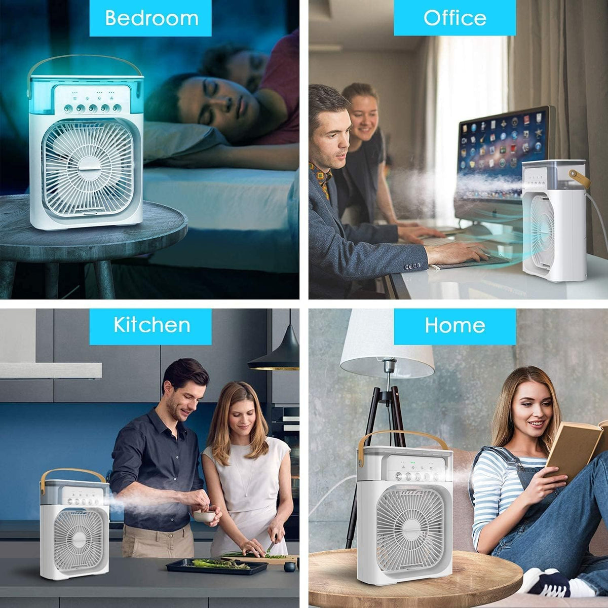 Portable cooling fan for home and office - Saadiq.pk