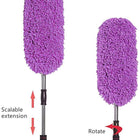 Microfiber Car Cleaning Duster | Telescopic Handle Exterior & Interior Cleaner - Saadiq.pk